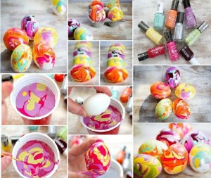 easter-eggs-color-dekoideen-nail-lacquer-diy-eggs-decorating-easter-decoration
